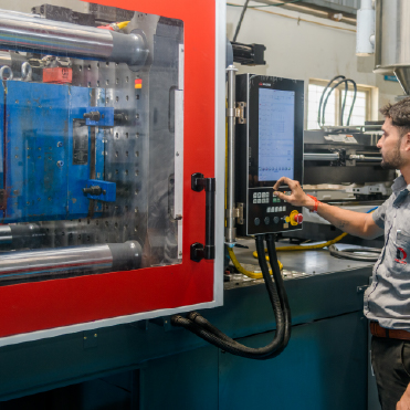 Plastic injection moulding facility